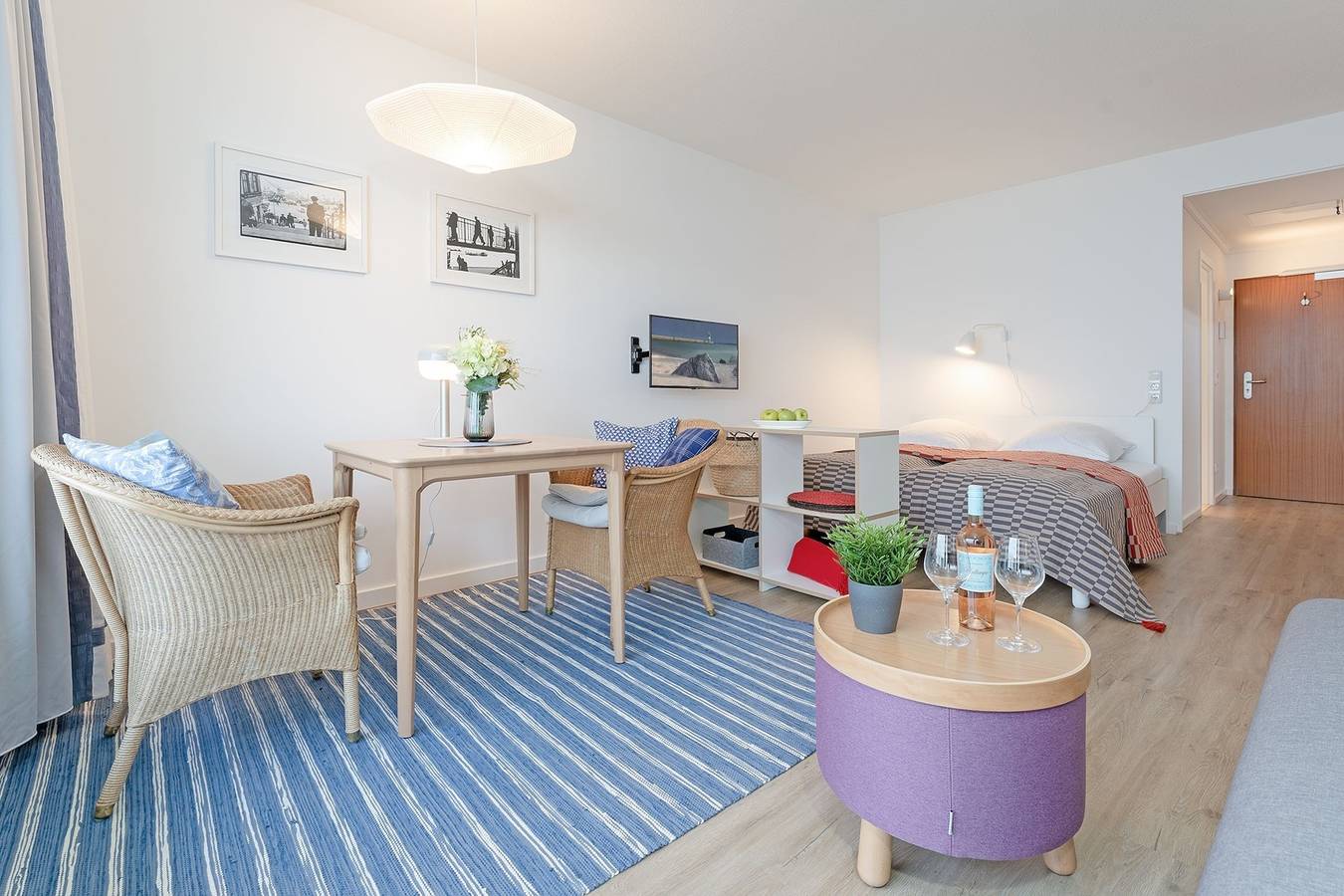 Apartamento vacacional entero, Apartamento de vacaciones para 2 personas con balcón in Timmendorfer Strand, Distrito de Holstein Oriental