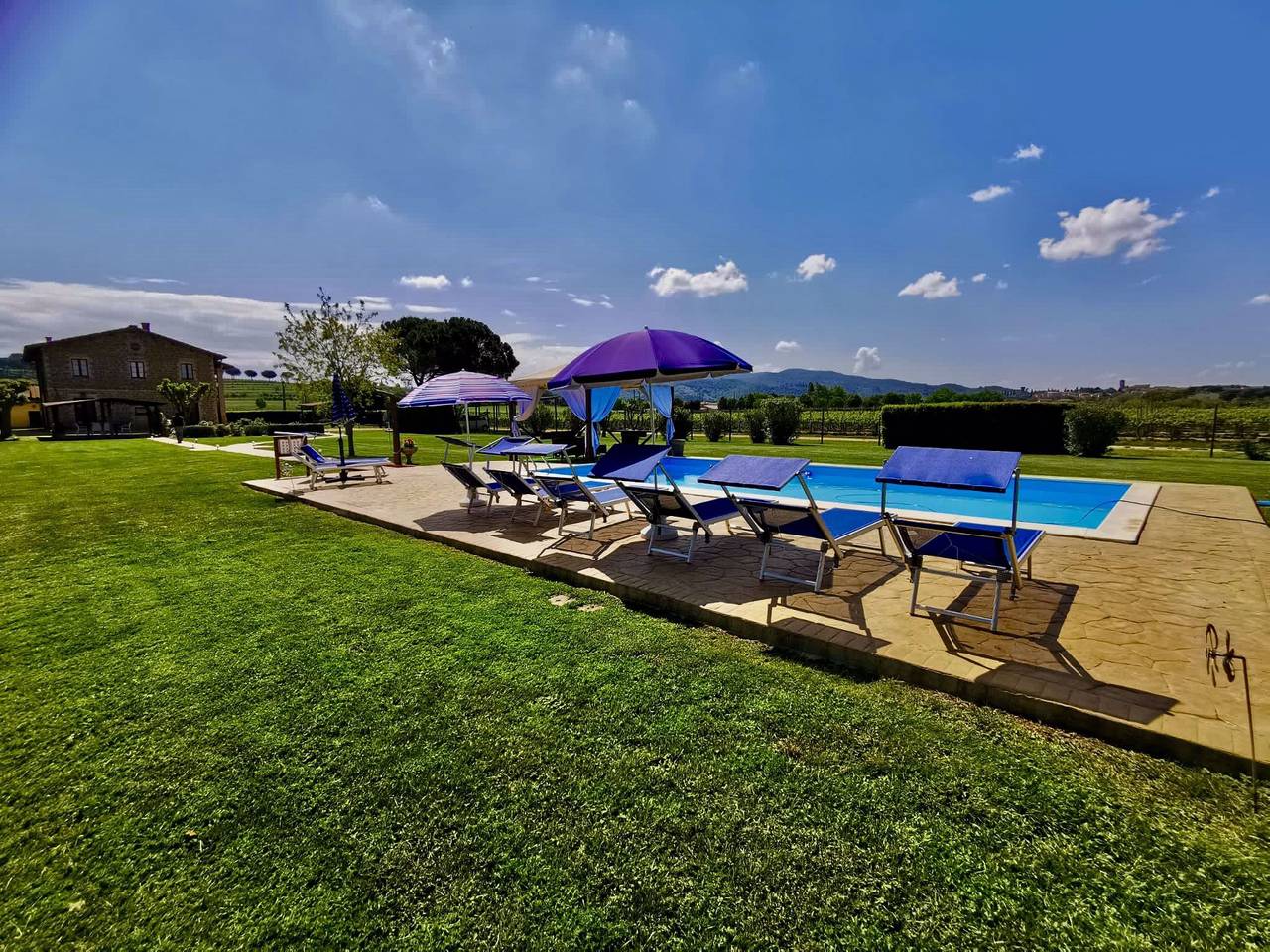 Appartement de vacances entier, Appartement de vacances avec piscine communautaire  in Torgiano, Province de Pérouse