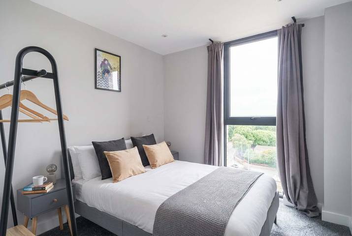 Apartamento entero, Bright & Spacious 3Bed Manchester Apartment w WiFi in Gran Mánchester