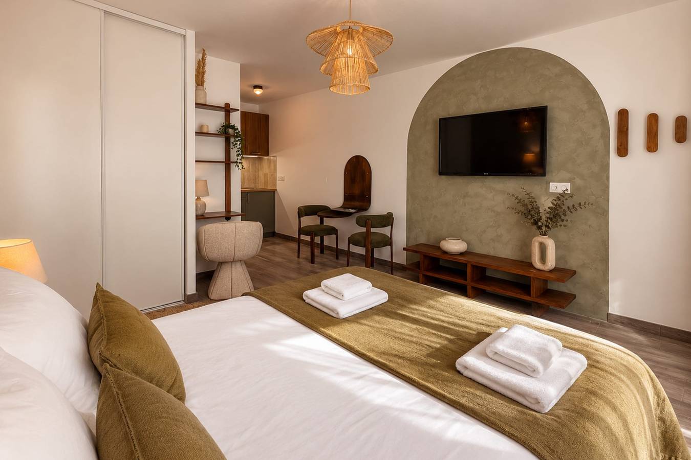 Estudio entero, L'Oustaloun – Charming studio with pool & parking in Éguilles, Costa mediterránea (Francia)