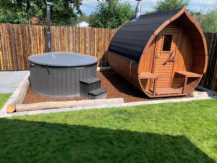 Ferienpark für 8 Personen, mit Garten und Sauna sowie Pool, kinderfreundlich an der Nordsee