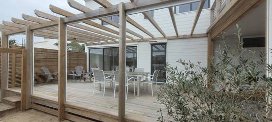 Gîte pour 5 personnes, avec terrasse dans Plage Clemenceau La Tranche Sur Mer