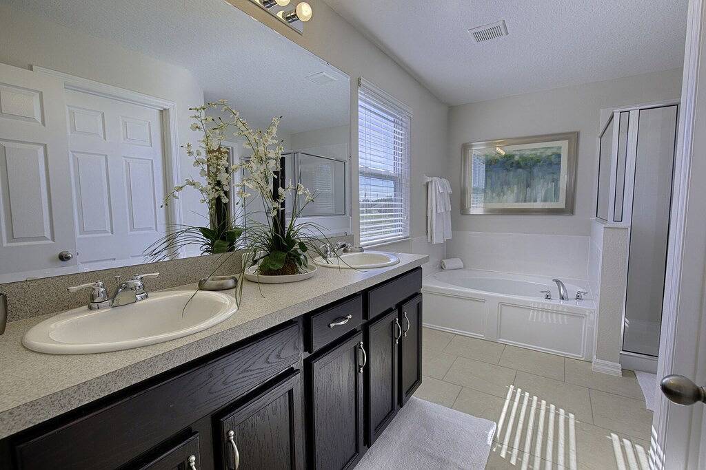 ☀ 10 Guest Villa in ruhiger Lage | In der Nähe von Disney | Pool & Spa in Davenport (FL), Zentral Florida