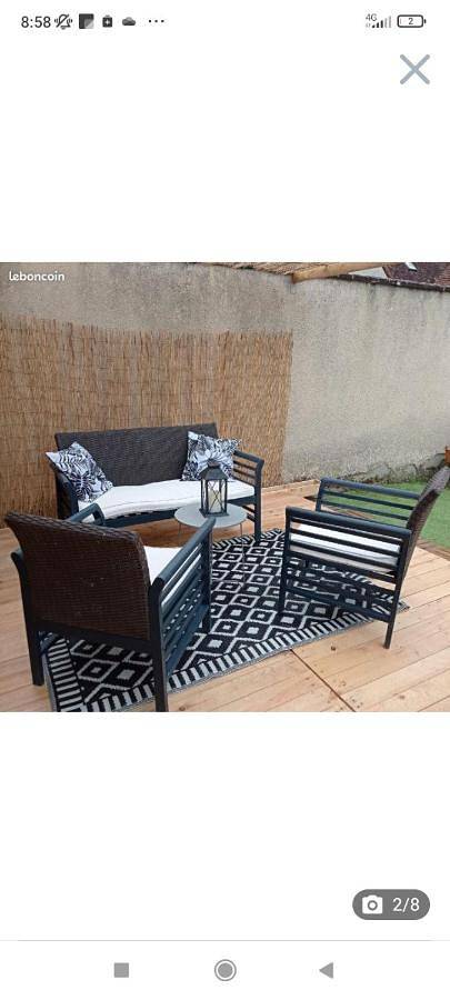 Location de vacances pour 4 personnes, avec jardin et terrasse à Gièvres - 3