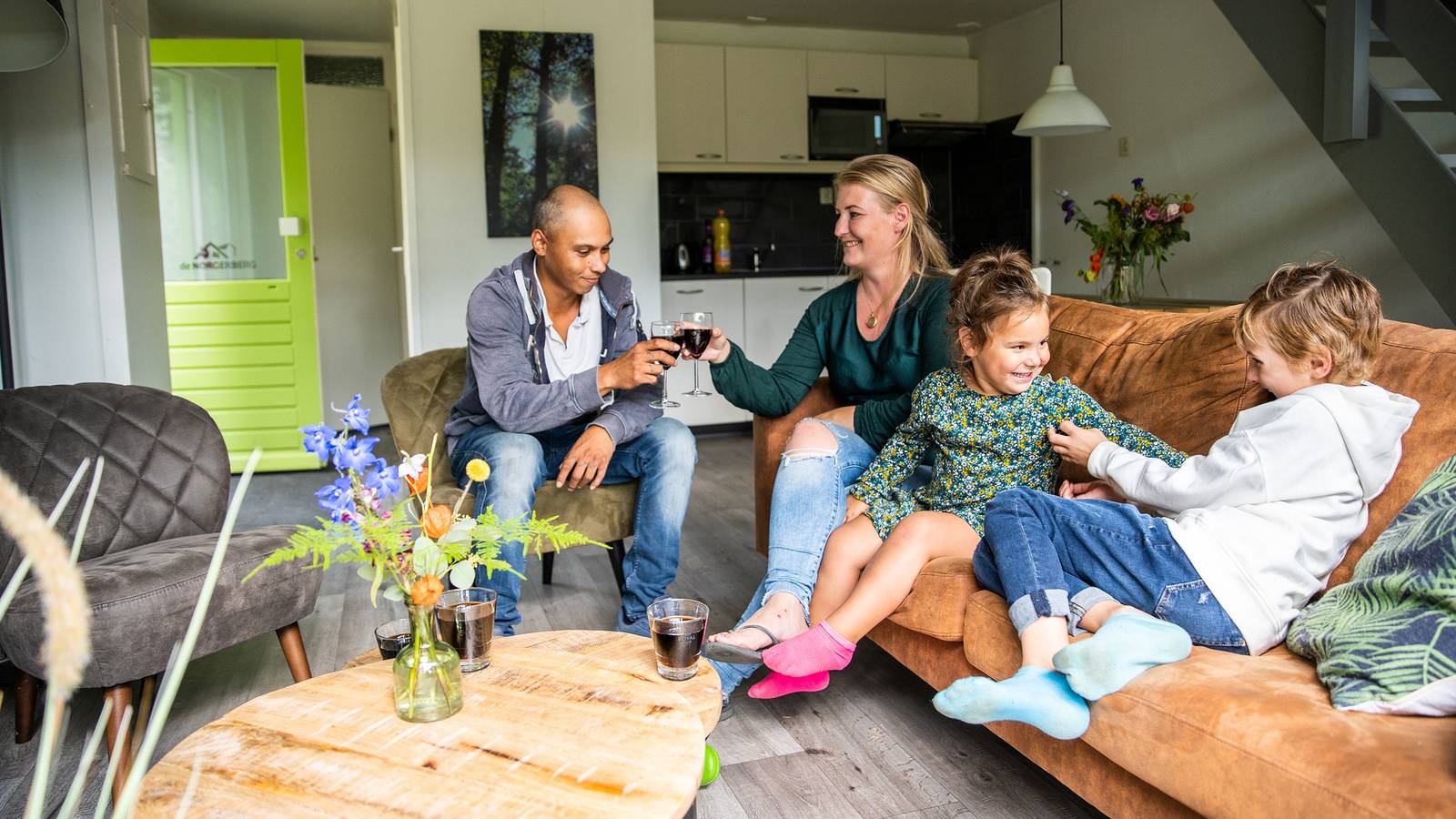 Camping en Bungalowpark de Norgerberg — 6 pers. Bungalow in Drenthe