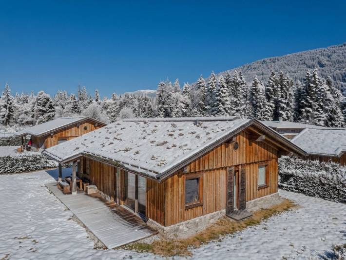 Chalet für 5 Personen, mit Garten und Sauna