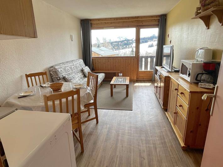 Appartement de vacances pour 4 personnes, avec Balcon à Les Saisies