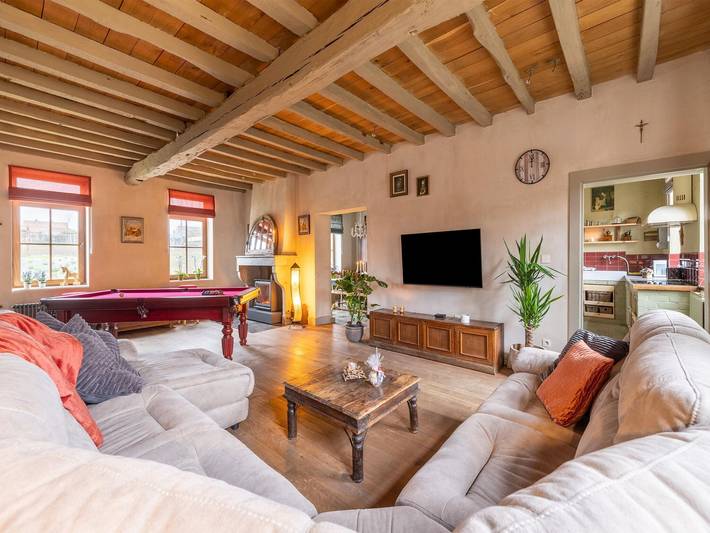 Ferienhaus für 7 Personen, mit Garten