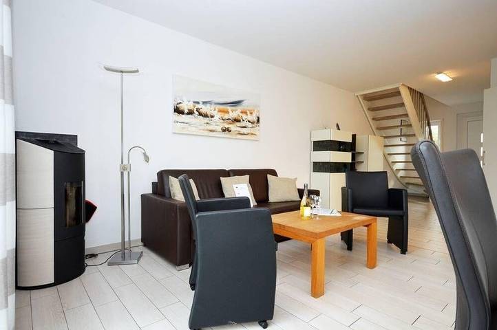 Ferienhaus für 6 Personen, mit Terrasse und Garten sowie Sauna