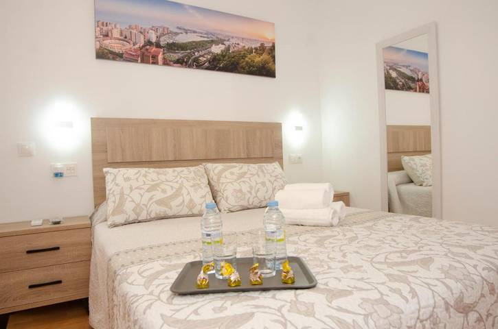 Casa de huéspuedes para 2 personas, con Vistas en Málaga Centro