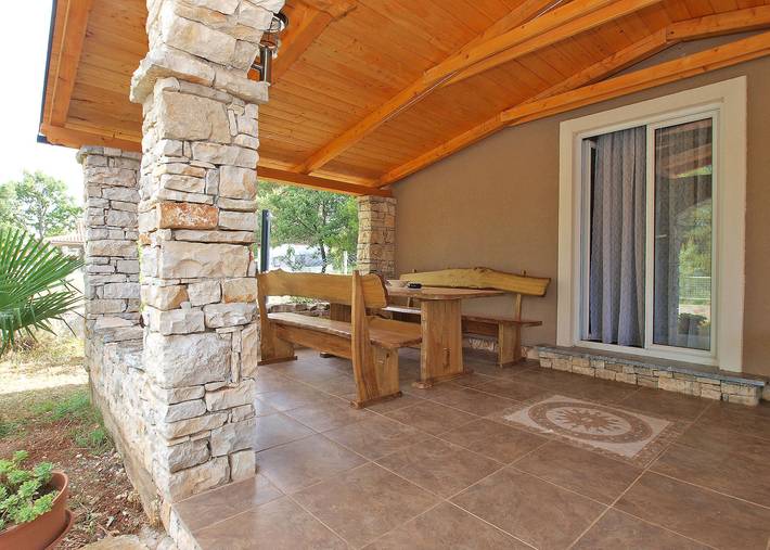 Maison de vacances pour 6 personnes avec terrasse in Grad Vodnjan, Côte Sud d'Istrie