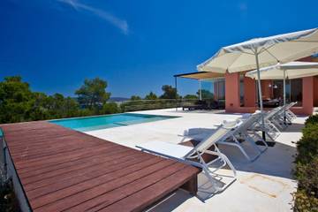 Villa in Cala Bassa, Sant Josep de sa Talaia für 12 