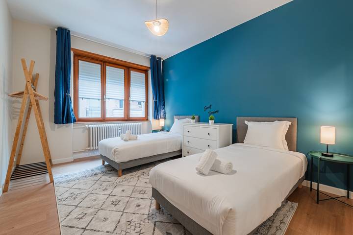 Gîte pour 6 personnes, avec balcon à Strasbourg - 4