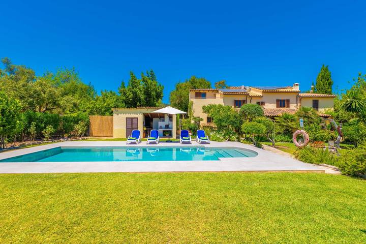 Villa für 4 Personen, mit Terrasse in Pollença