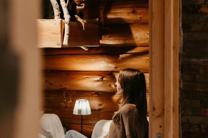 Gîte pour 5 personnes, avec terrasse ainsi que sauna et jardin, animaux acceptés à Fay-sur-Lignon - 3