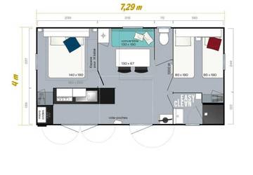 Camping für 4 Personen in Monceaux-sur-Dordogne, Tulle und Umgebung, Bild 4