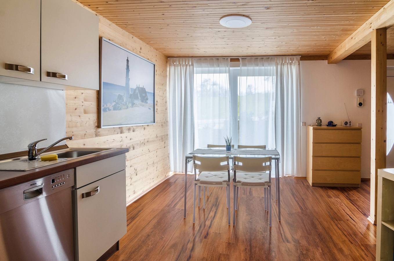Vakantie Appartement "Untergeschoss" met Wi-Fi, Terras & Tuin, foto 12