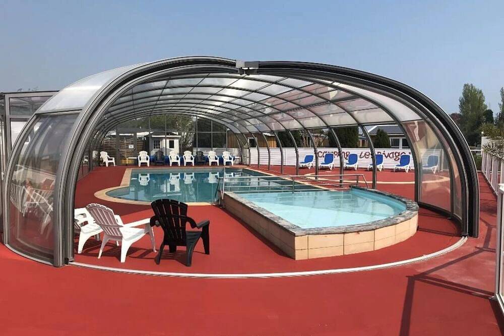 Camping 4 étoiles - Piscine  - ccaffhc in Quettehou, Cherbourg region