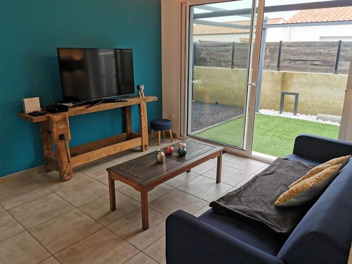 Location de vacances pour 5 personnes, avec terrasse et jardin dans Plage du Goulet - 4