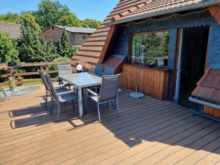 Ferienwohnung für 6 Personen, mit Terrasse in Schwarz