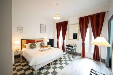 Gîte pour 2 personnes, avec vue et balcon, animaux acceptés dans Thermes Callou