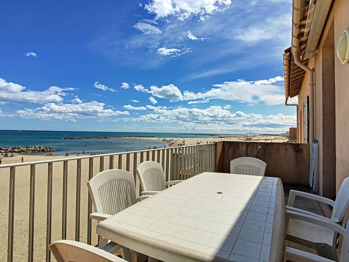 Appartement entier, Appartement mezzanine sur plage, rénové, wifi inclus in Carnon-Plage, Mauguio