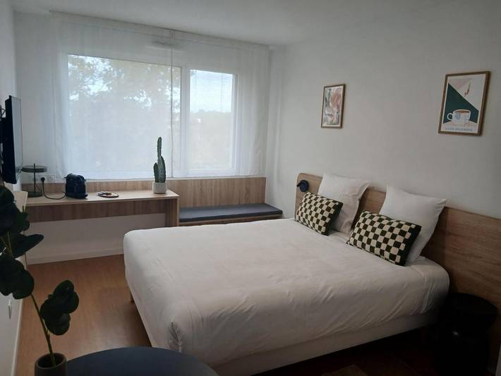 Appart’hôtel pour 2 personnes, avec terrasse - 1