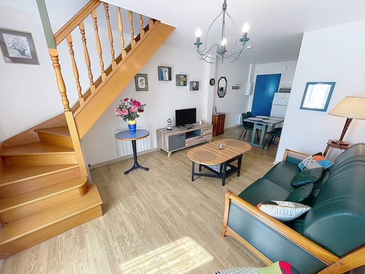 Ganze Wohnung, Duplex-Wohnung nahe Bahnhof - 4 Pers. in Granville, Côte de la Déroute
