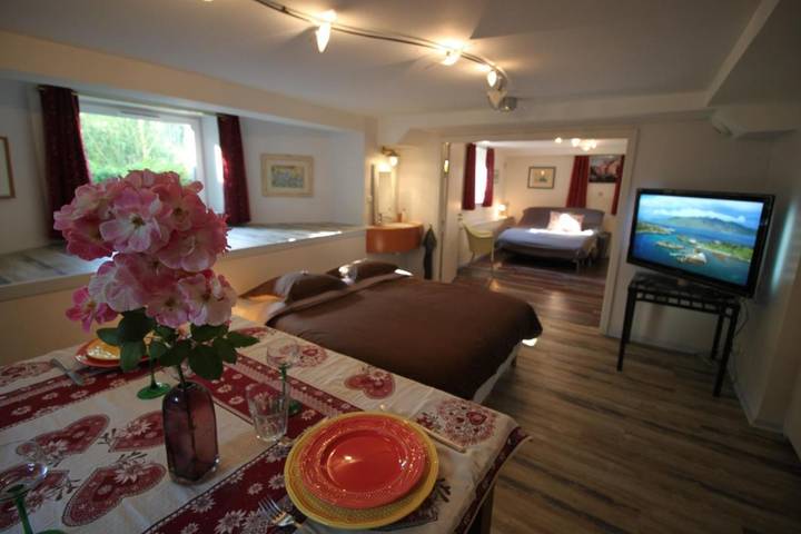 Chambre d’hôte pour 4 personnes, avec Vue