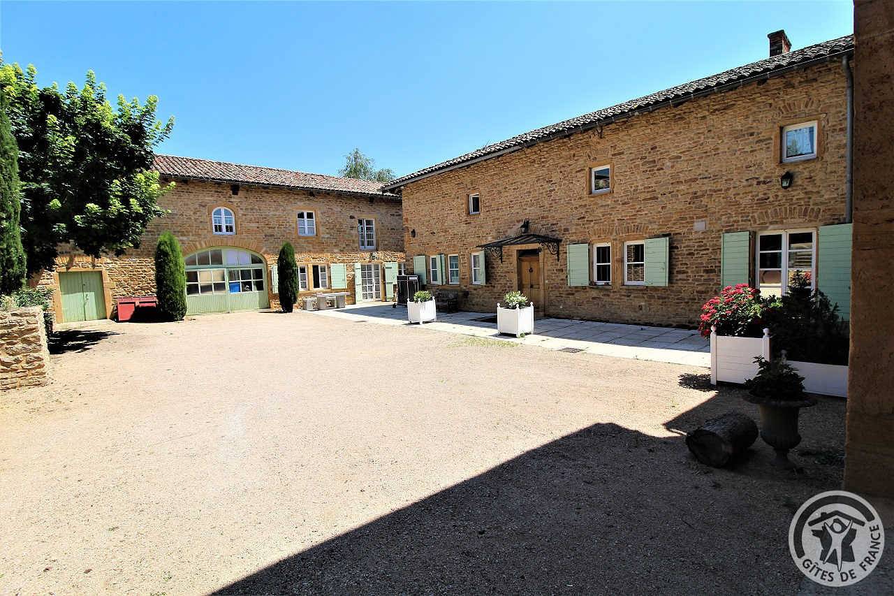 Gîte de Fond Moiroux in Cogny, Beaujolais
