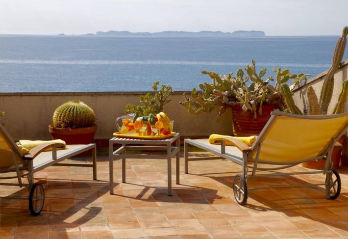 Location de vacances pour 6 personnes, avec Balcon/Terrasse à Sa Ràpita