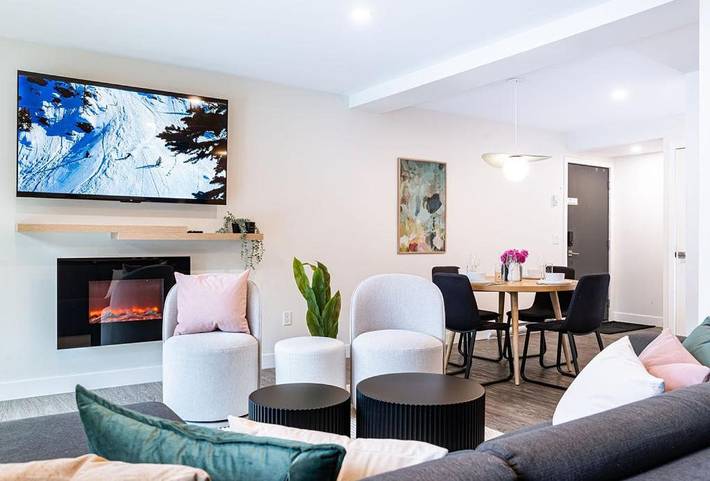 Vakantiewoning voor 6 personen, met whirlpool en terras in Revelstoke