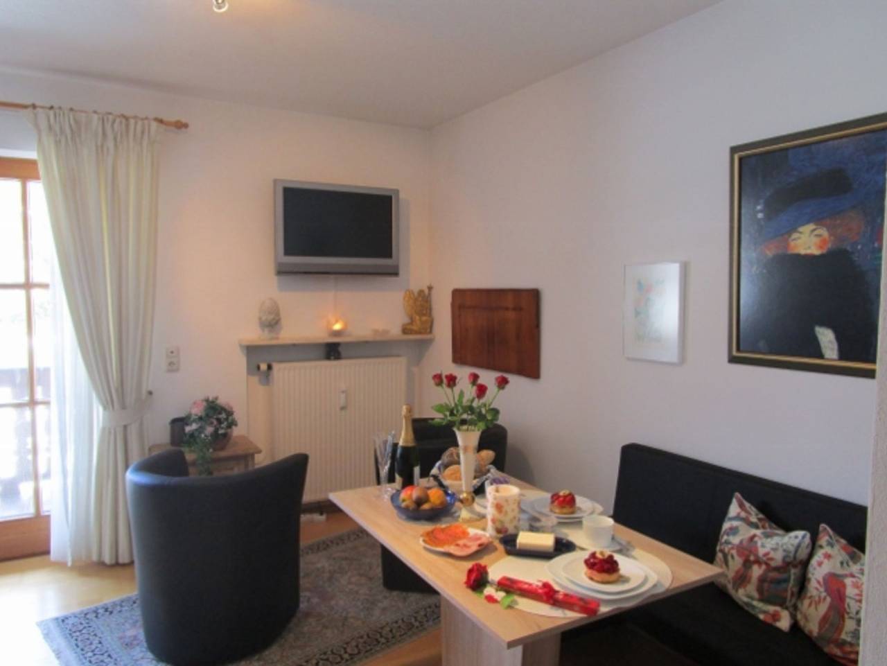 Ganze Ferienwohnung, Ferienapartment Christina im Margaretenhaus in Bad Wiessee, Bayerische Alpen