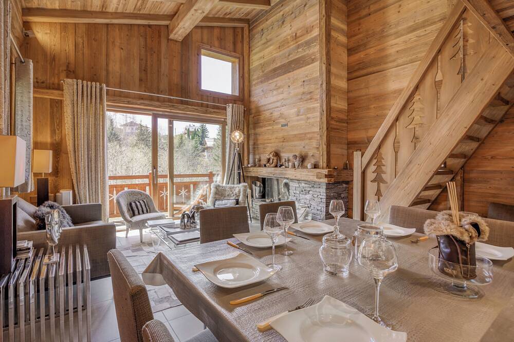 Apartamento entero, Chalet apartment in Megève in Megève, Pays du Mont-Blanc