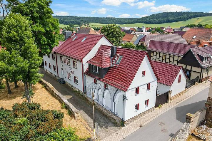 Ferienhaus für 10 Personen, mit Terrasse und Garten, mit Haustier in Saale-Unstrut