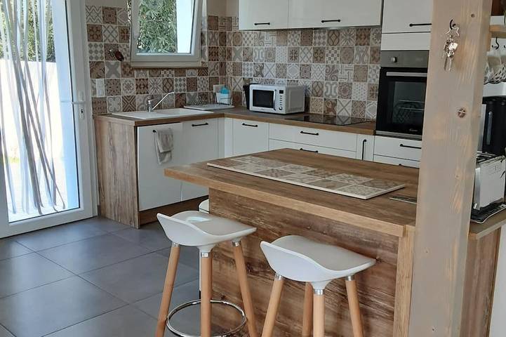 Maison de vacances pour 6 personnes, avec terrasse et jardin