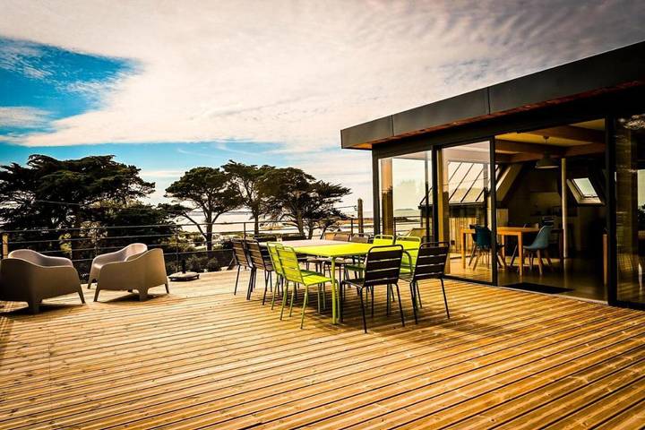 Location de vacances pour 10 personnes, animaux acceptés dans Plage des Dunes (Penvénan)