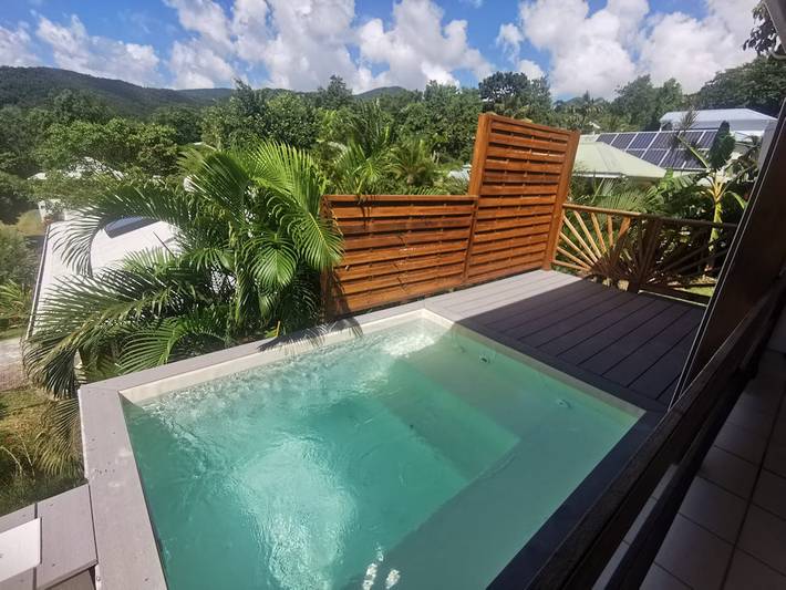 Location de vacances pour 5 personnes, avec terrasse ainsi que piscine et jardin dans Basse-Terre (homonymie) - 4
