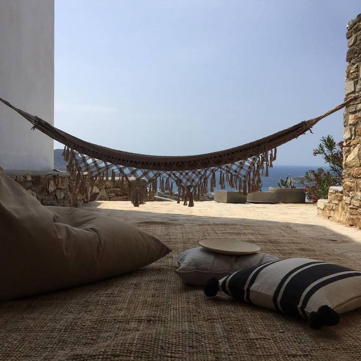 Villa pour 4 personnes, avec Vue sur l’océan et Terrasse ainsi que Jardin et Piscine dans Antiparos - 4