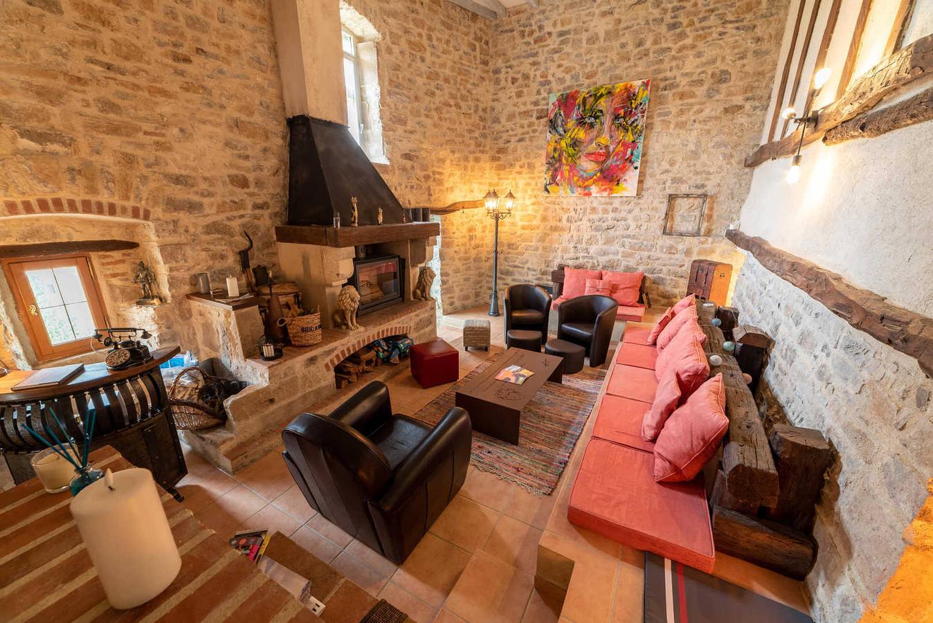 Gîte für 12 Personen mit Terrasse in Les Cabannes (Tarn), Albi und Umgebung