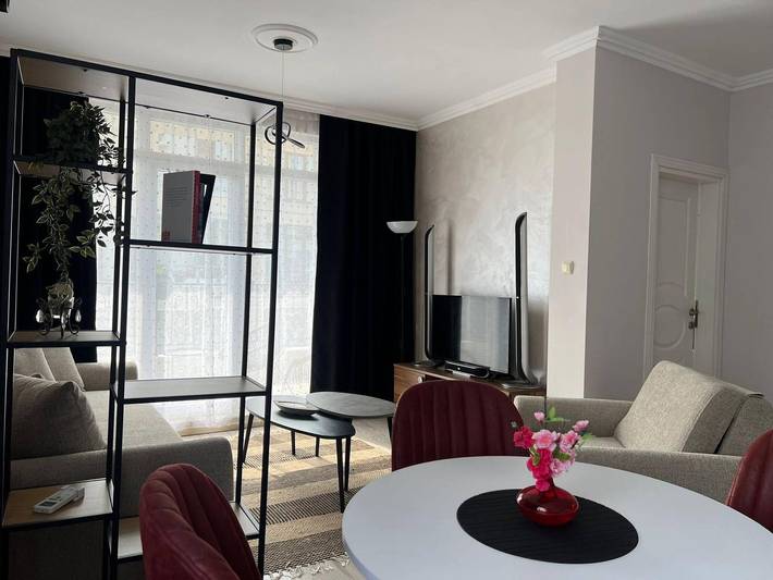 Ferienwohnung für 4 Personen, mit Balkon/Terrasse und Garten