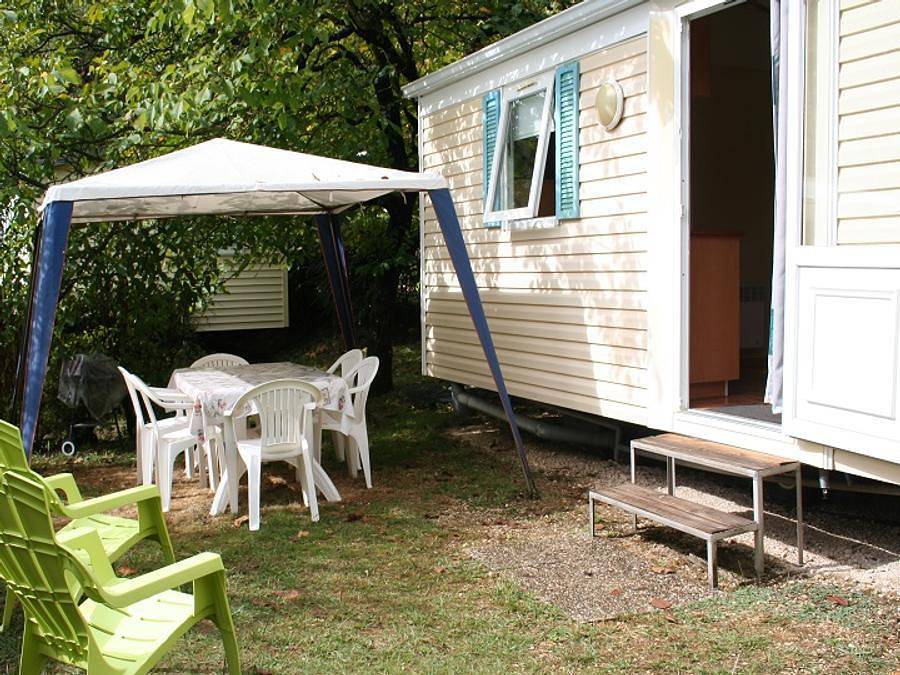 Camping Le Picouty - Mobilheim 5 personen - Mh2 Confort Plus 28 m² in Payrac, Quercy