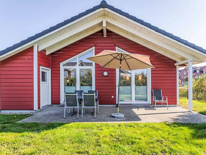 Ferienhaus für 4 Personen, mit Terrasse und Sauna sowie Garten