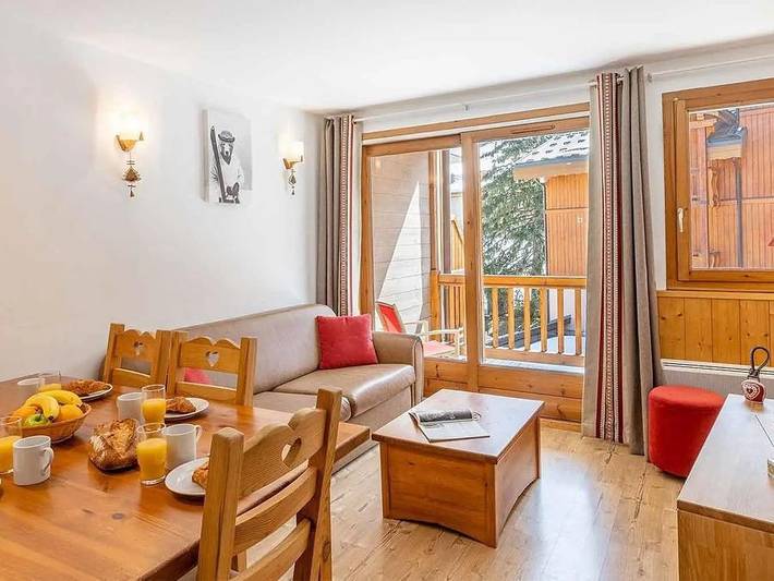 Madame Vacances - Les Jardins de la Vanoise - Wohnung 9 personen - Wohnung 3 Zimmer + Bergecke 9 Personen in Pralognan-la-Vanoise, Vanoise-Massiv