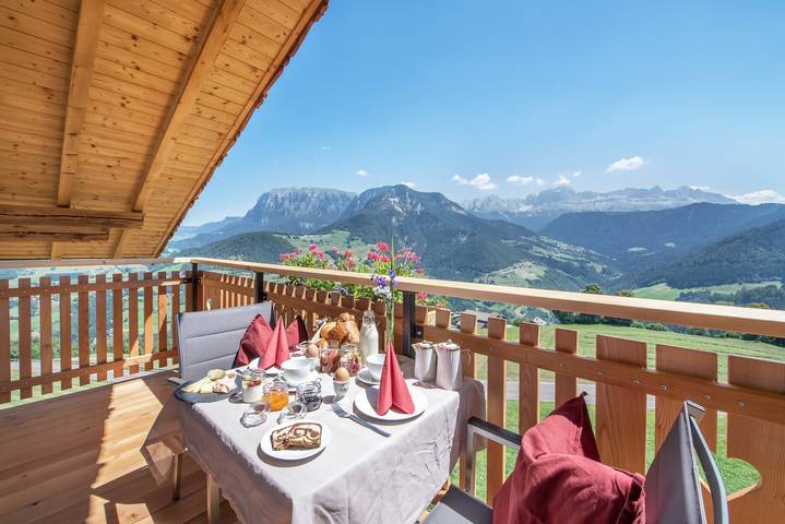 Appartamento per 5 persone, con Balcone e Idromassaggio nonché Giardino in Val d’Ega