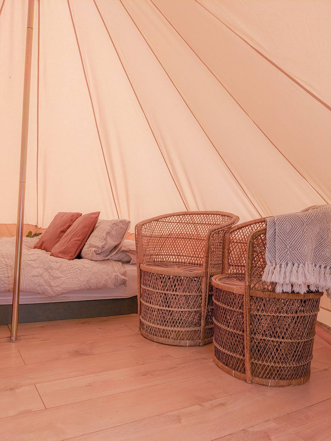 Immaculate Bell Tent Retreat, North Devon in Devon