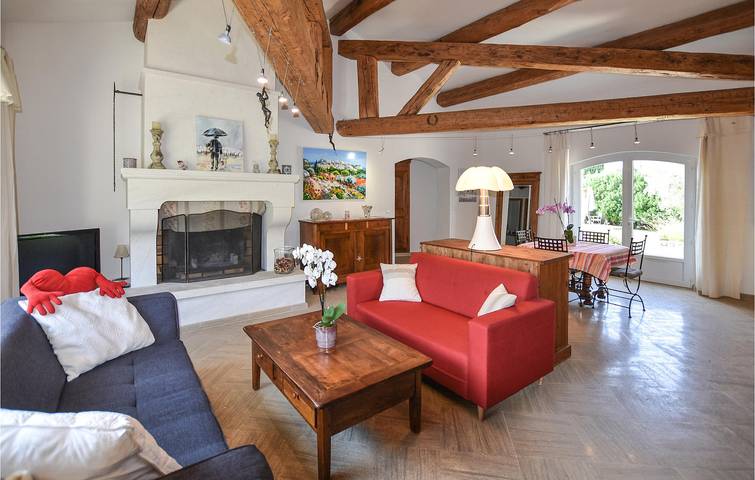 Location de vacances pour 6 personnes, avec terrasse ainsi que piscine et jardin à Rochefort-du-Gard - 4