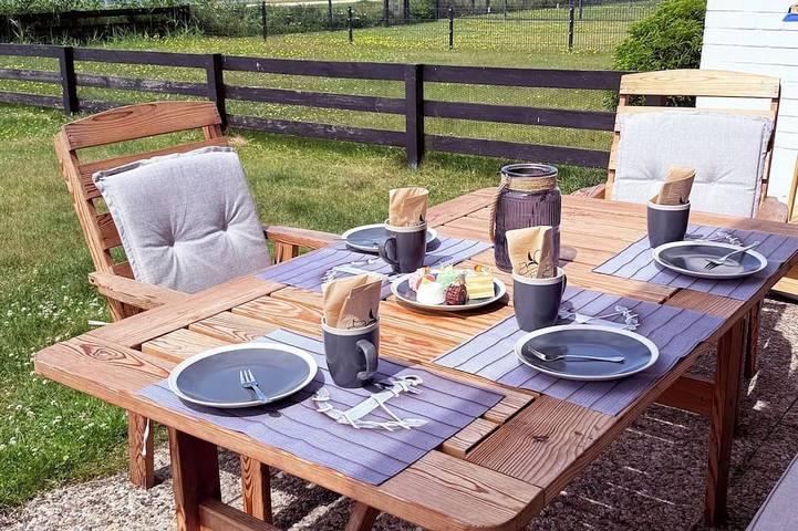Ferienhaus für 5 Personen, mit Garten und Terrasse in Burgtiefe