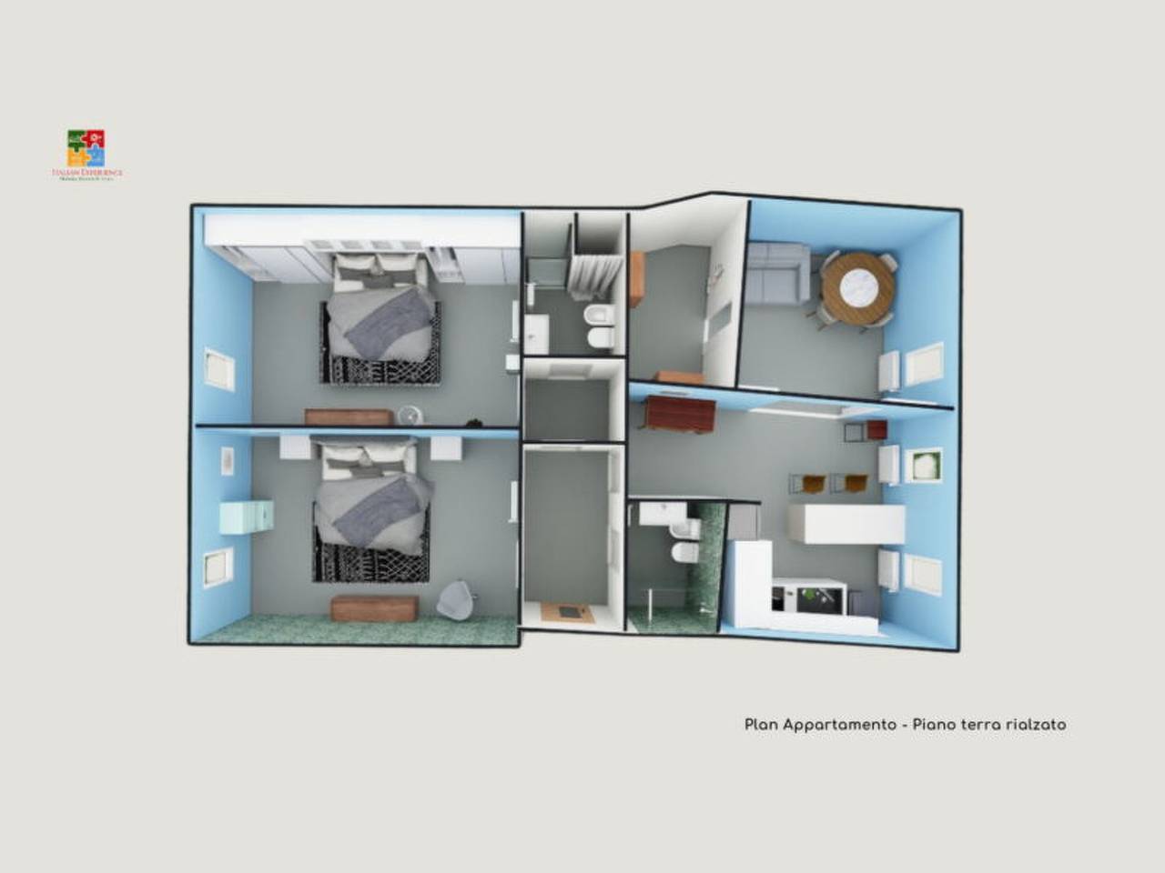 Entire apartment, Holiday apartment for 4 people in Ancona, Riviera del Conero