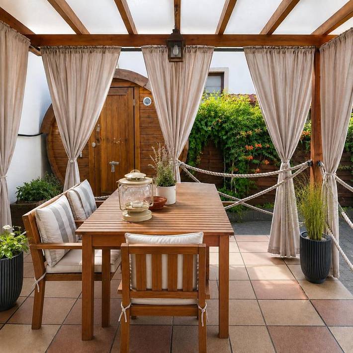 Apartamento de vacaciones para 8 personas, con balcón además de sauna y vistas - 1